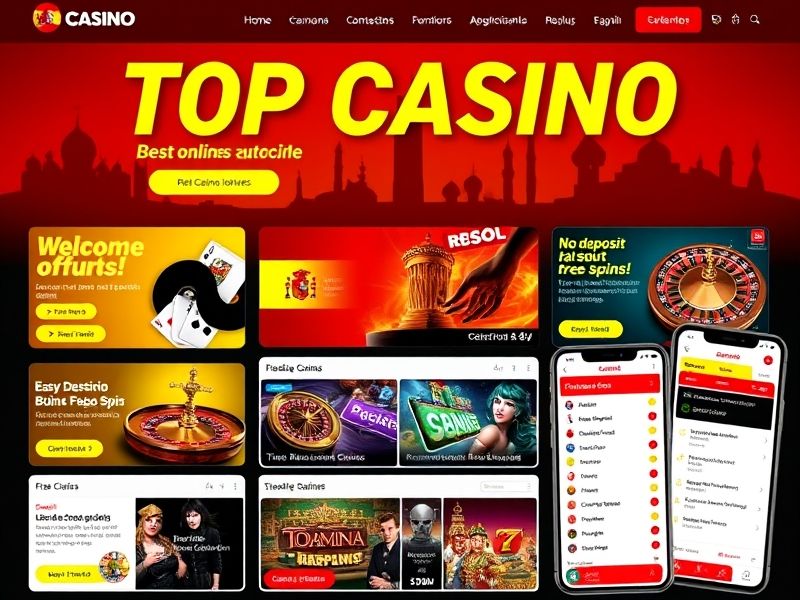 Discover the best online casinos in Spain for 2024. Find licensed, top-rated platforms with thrilling games, generous bonuses, and secure gaming environments tailored to Spanish players.